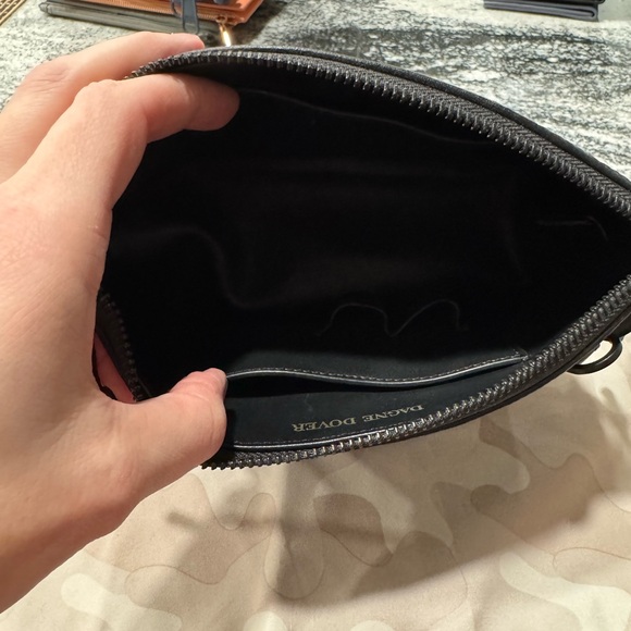 Dagne Dover Small Lola Pouch Onyx - Picture 3 of 3